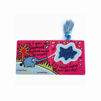 Jellycat If I Were An Elefante Board Libros | XUZM-04561